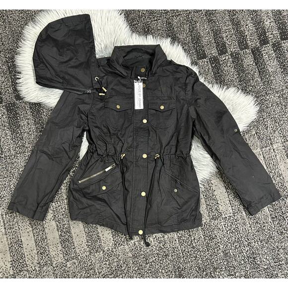 Made By Johnny Womens Pop Of Color Anorak‎ Parka Jacket Size XL - Picture 7 of 9